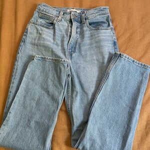 Levi’s 70s high slim straight jeans